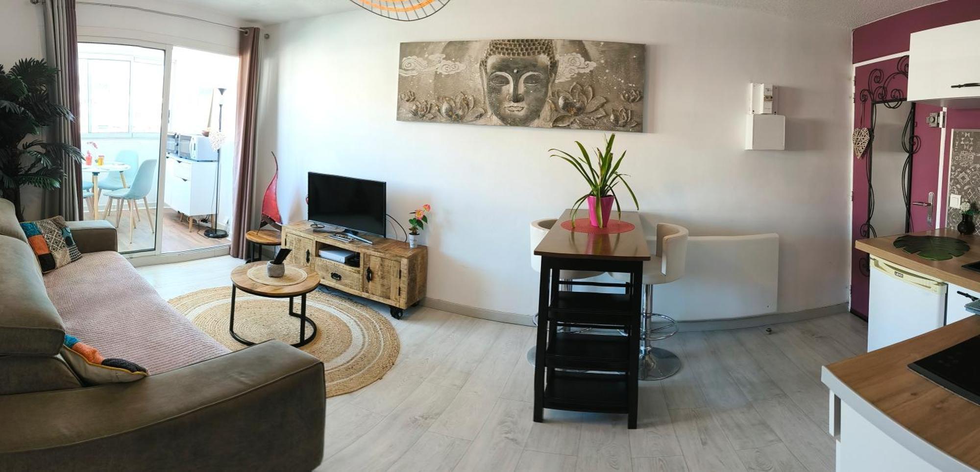 La Perle Marine, Cosy Et Renove, 200 M De La Plage, 1 Chambre, Parking Et Wifi Sète Kültér fotó